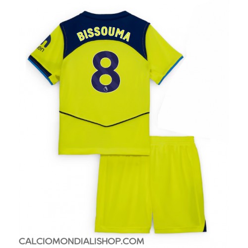 Maglie da calcio Tottenham Hotspur Yves Bissouma #8 Terza Maglia Bambino 2025-26 Manica Corta (+ Pantaloni corti)